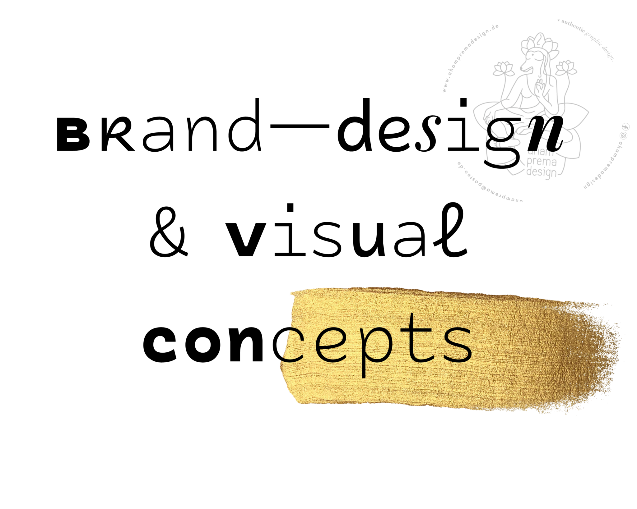 brand design & visual concepts